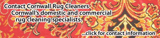Contact Cornwall Rug Cleaners, Cornwalls Rug Cleaning Specialists
